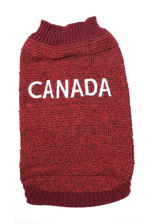 DOGGIE-Q Double Knit CANADA Sweater 6" - Image 2