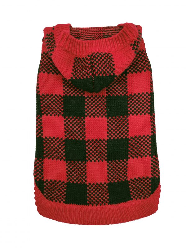 DOGGIE-Q Double Knit Lumber Jacket - Red 6" - Image 2