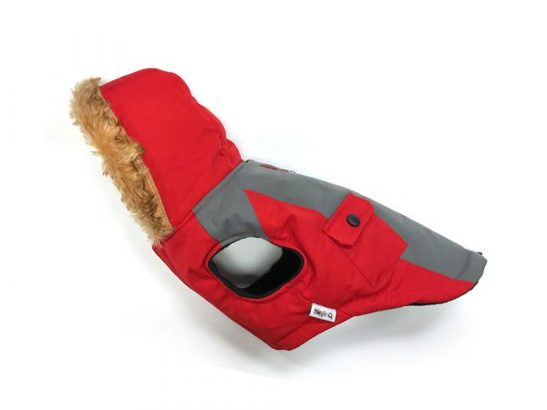 DOGGIE-Q Mountain Jacket Red 10"
