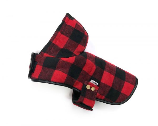 DOGGIE-Q Lumberjacket Red 10"