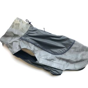 DOGGIE-Q Camo Taffeta Reflective Jacket 8"