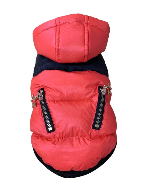 DOGGIE-Q Puffy Jacket Red 8" - Image 2