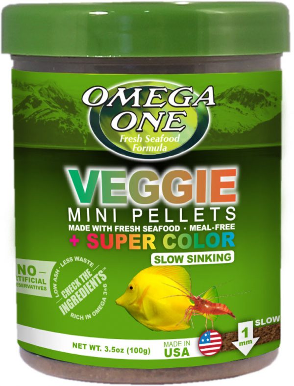OMEGA ONE Veggie Micro Pellets 3.5 oz