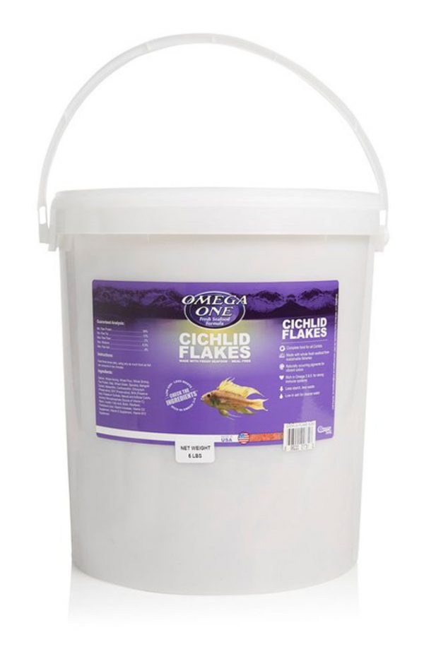 OMEGA ONE Cichlid Flakes 5 lb