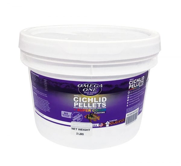 OMEGA ONE Small Cichlid Pellets 2lb