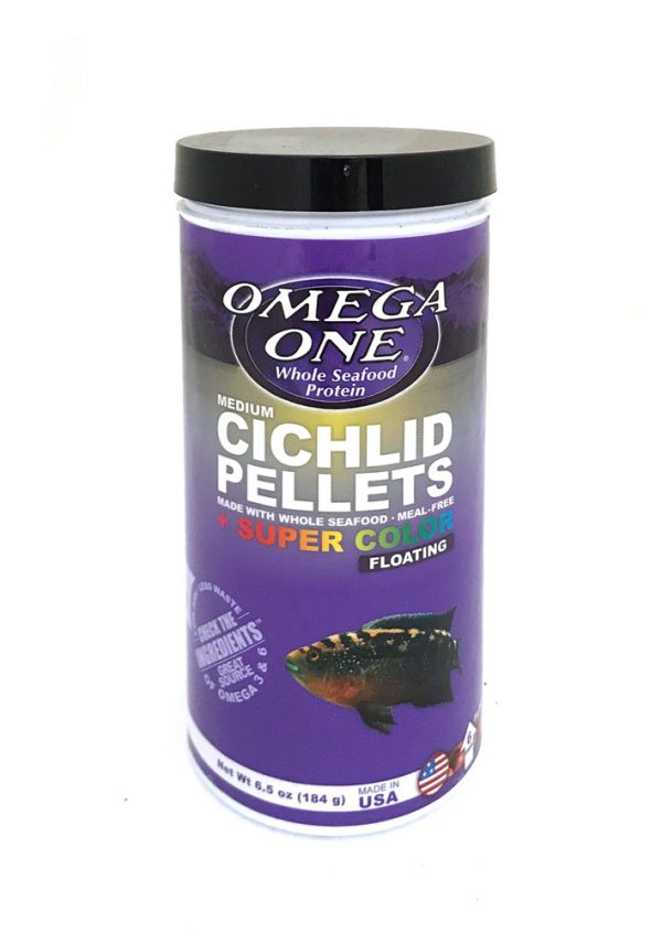 OMEGA ONE Med. CichlidPel 6.5oz