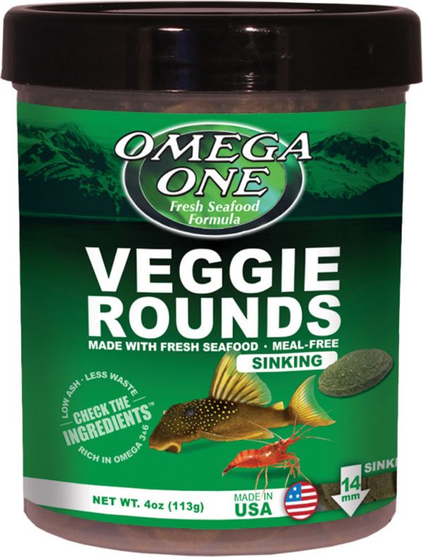 OMEGA ONE Veggi Rounds 4.2oz