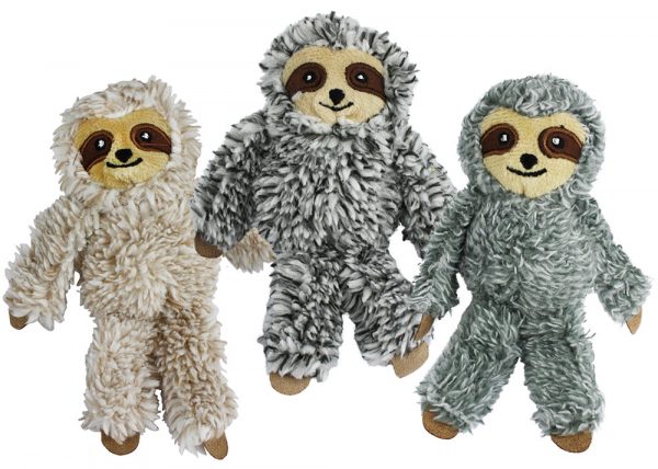 MULTIPET SLOTH CAT TOY ASST. - 5" (3)