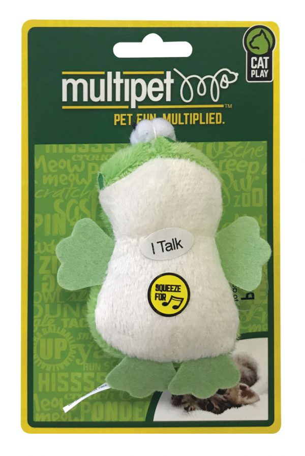 MULTIPET Look Who's Talking Frog 2.5" (3)"