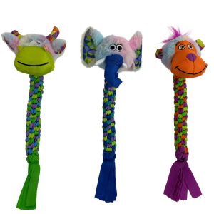 PET ENVY Braided Rope Animals Asst. (3)
