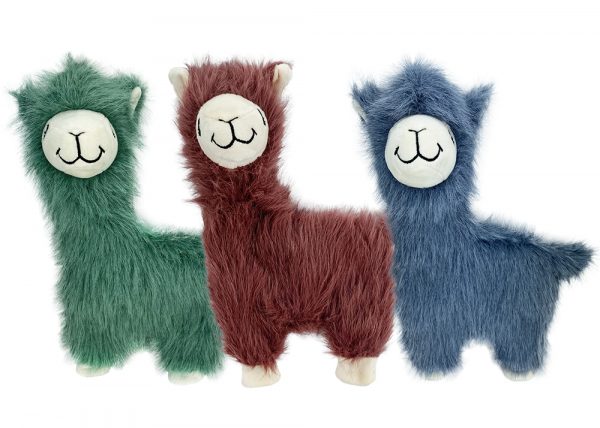 PET ENVY Llama Asst Blue/Green/Red 12" (3)"