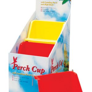 BEAKS! HIGH Back Cup w/Perch/MED (12)