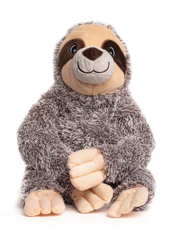 FABDOG Fluffy Dog Toy - Sloth S