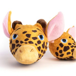 FABDOG Faball Squeakey Dog Toy - Giraffe S