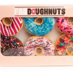 FABDOG Foodies Box of 6 Doughnuts