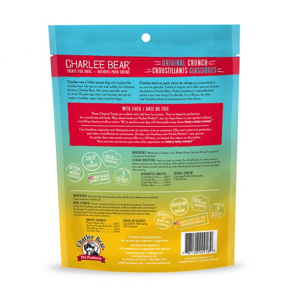 CHARLEE BEAR Original Liver Treats - 16oz - Image 3