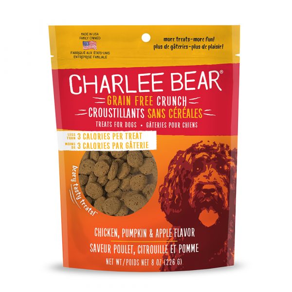 CHARLEE BEAR Crunch Chicken Pumpkin & Apple 8oz - Image 2