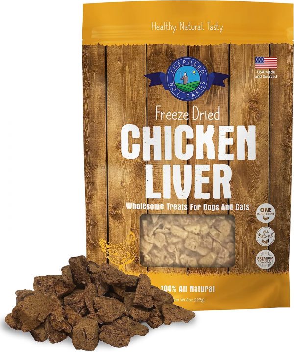 SHEPHERD BOY FARM FD Chicken Liver 3oz