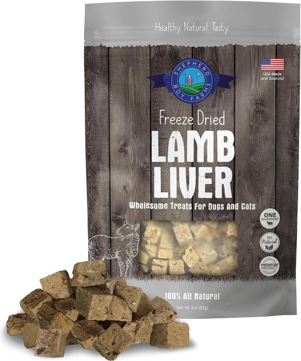 SHEPHERD BOY FARM FD Lamb Liver 8oz