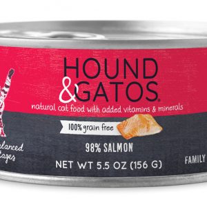 HOUND & GATOS Cat Salmon - 5.5oz (24)