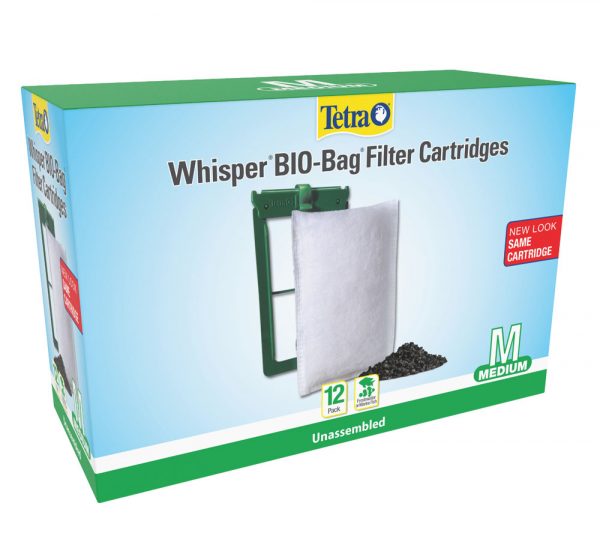 TETRA WHISPER Bio-Bag Med 12 pack