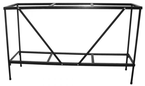 AQUA-FIT Aquarium Tank Stand - Black - 55G 48.6x13.2x29.3