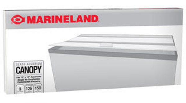 MARINELAND Hinged Glass Canopy 72" x 18" 3 Pieces