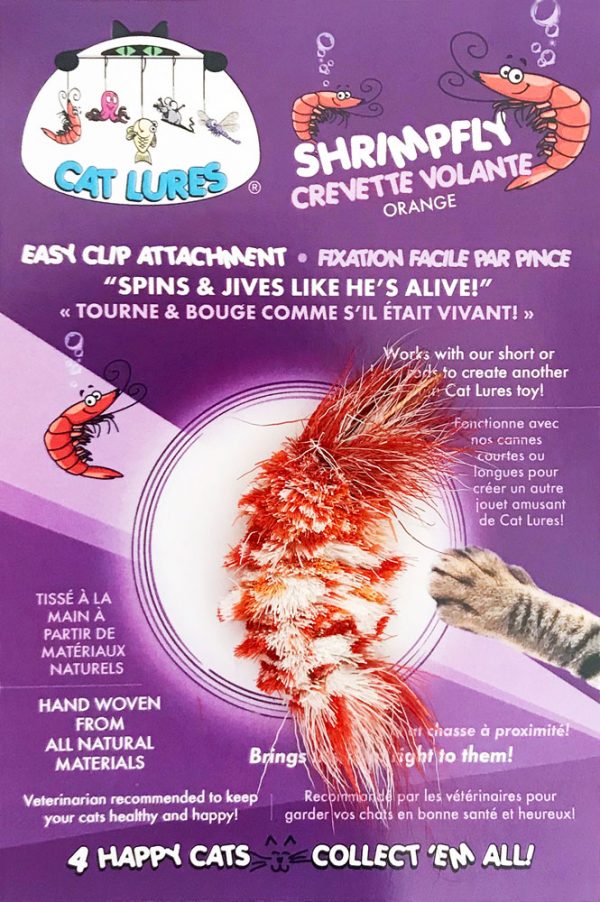 CAT LURES ShrimpFLY Orange