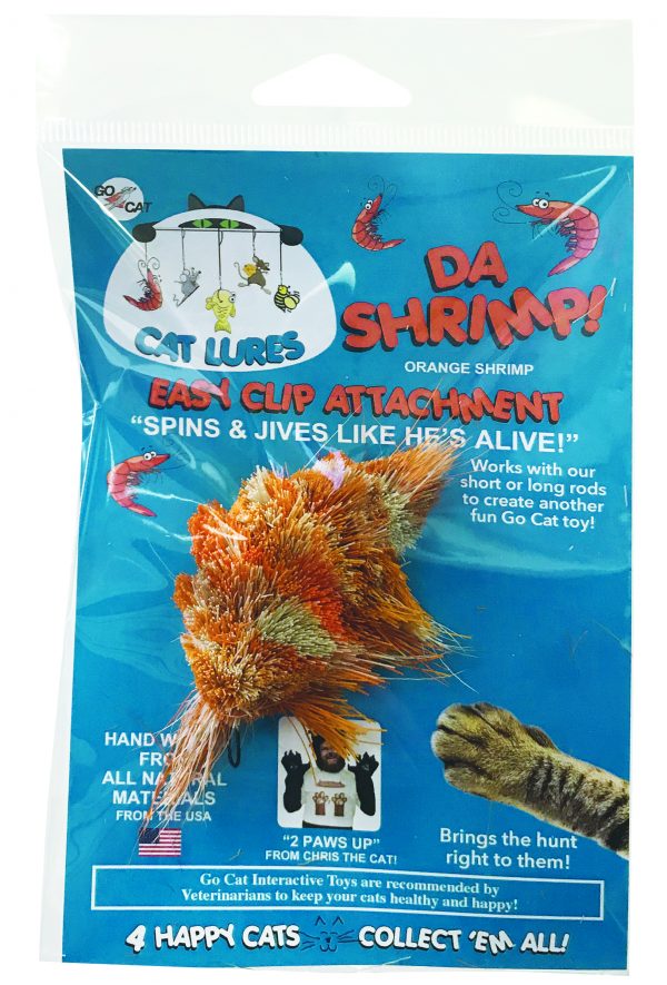 CAT LURES ShrimpFLY Orange - Image 2