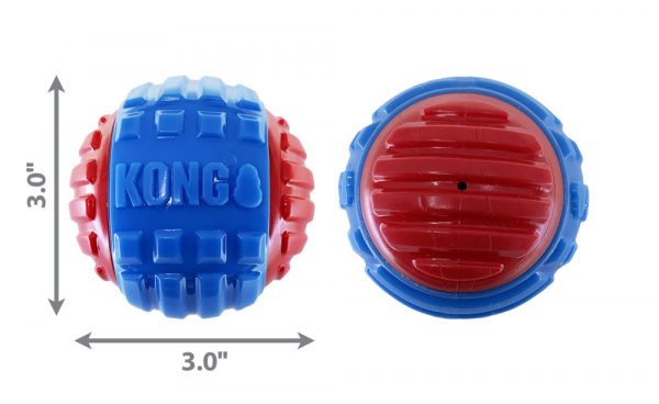 KONG CoreStrength Rattlez Ball Lg - Image 2