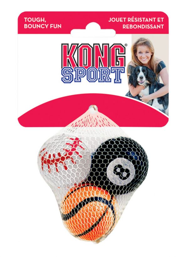 KONG Sport Balls Medium 3/pk
