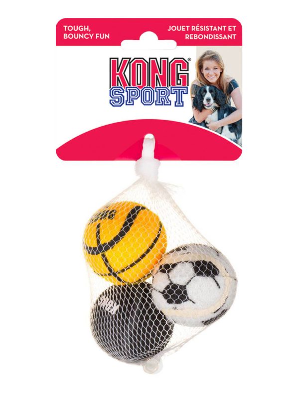 KONG Sport Balls Medium 3/pk - Image 2