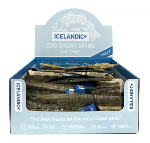 ICELANDIC+ Short Cod Skin Strips Display Box (36) - Image 3