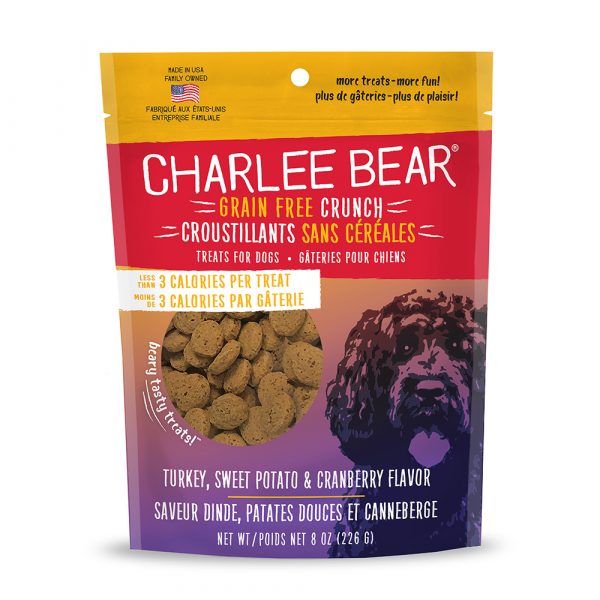 CHARLEE BEAR Crunch Turkey Sweet Potato & Cran 8oz - Image 2