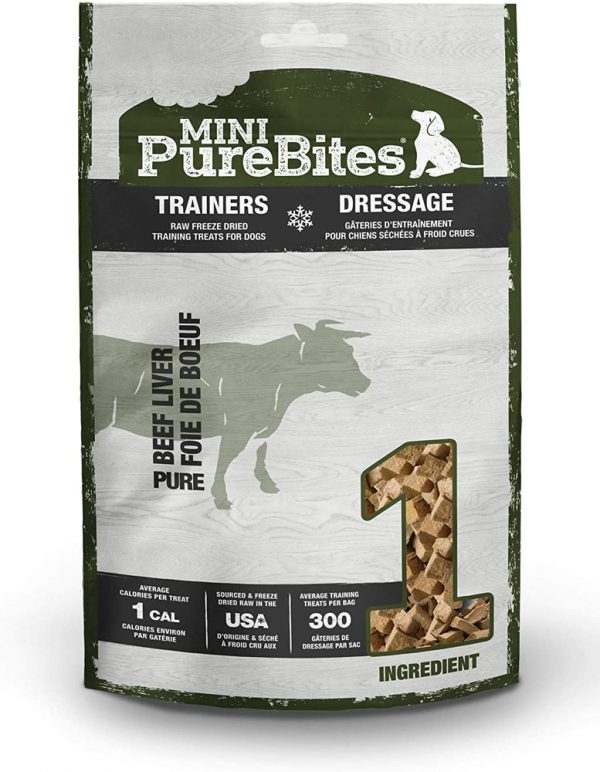 PUREBITES Mini Trainers Beef Liver Mid Size 85 g - Image 3