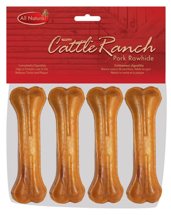 BURGHAM Packaged PorkPress Bone 4 pk 4 in