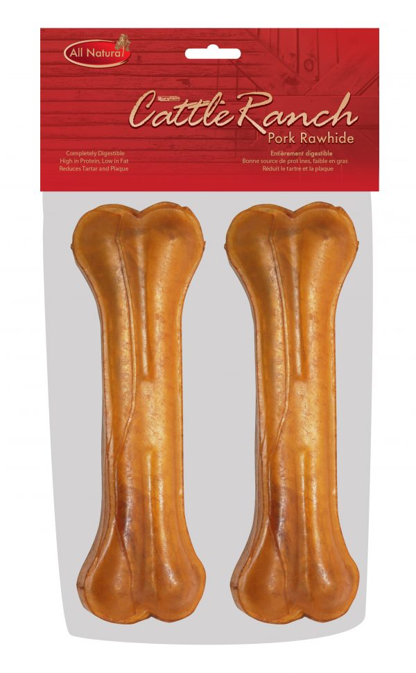 BURGHAM Packaged PorkPress Bone 2 pk 8 in
