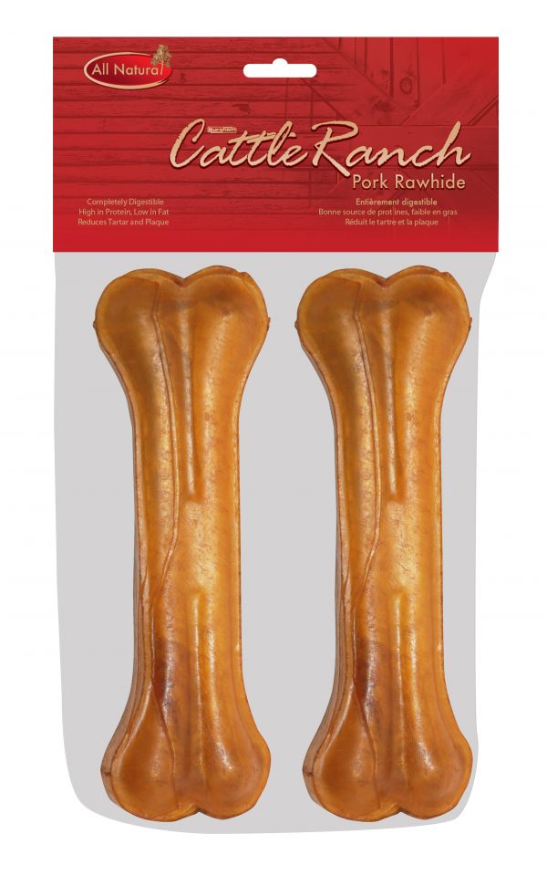 BURGHAM Packaged PorkPress Bone 2 pk 10 in
