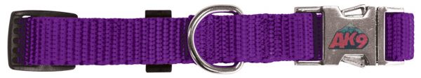 AK-9 Adjustable Collar w/Metal Buckle 5/8in x 8-14in