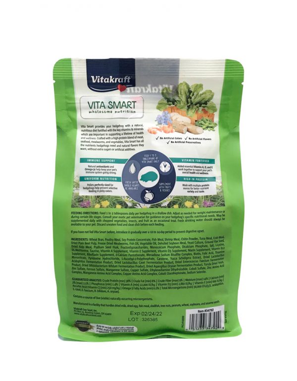VITAKRAFT Vita Smart Hedgehog Food 25 oz - Image 3