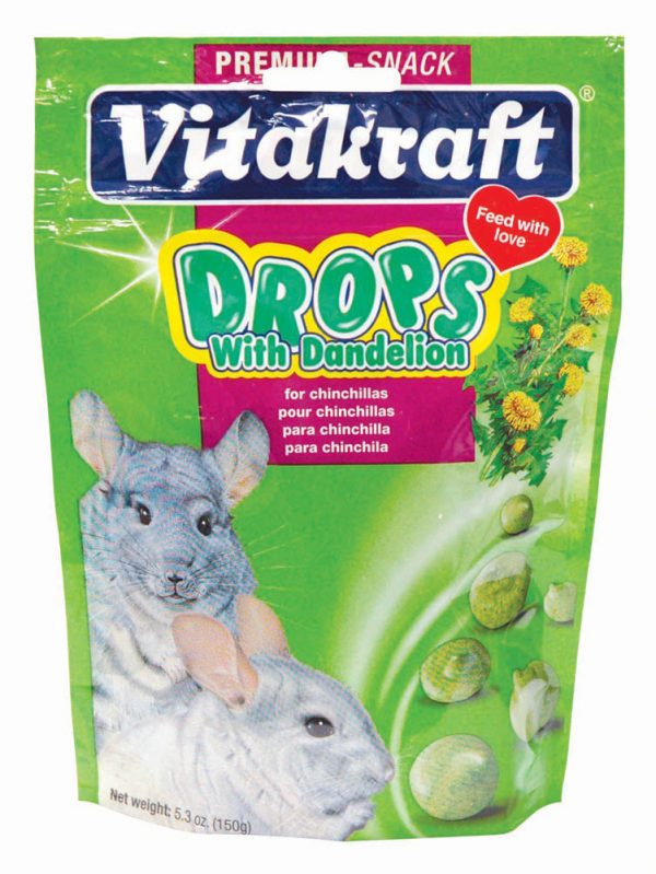VITAKRAFT Chinchilla Dandelion Drops 5.3oz