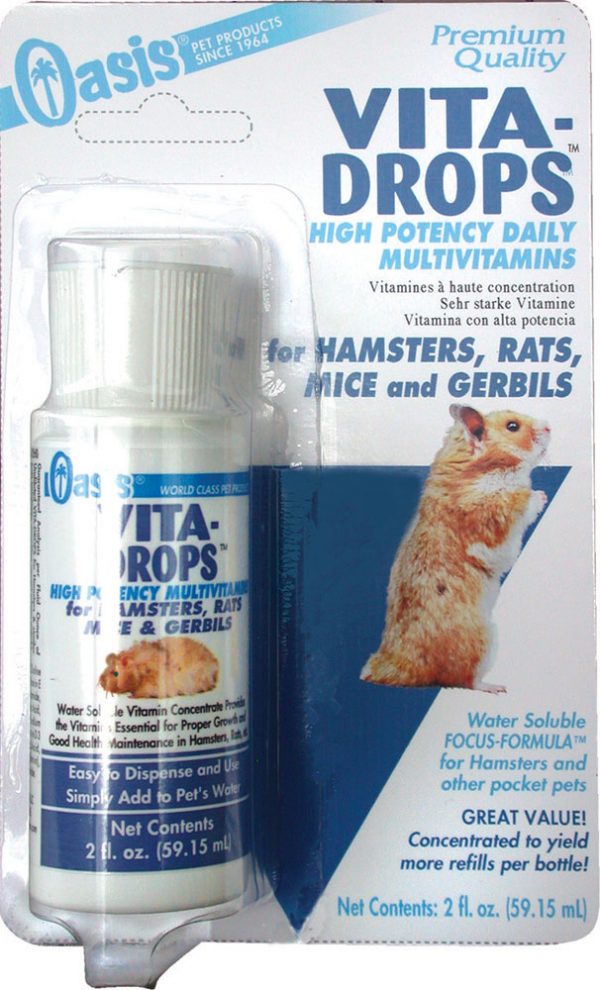 OASIS Hamster Vita Drop Vitamins 2 oz
