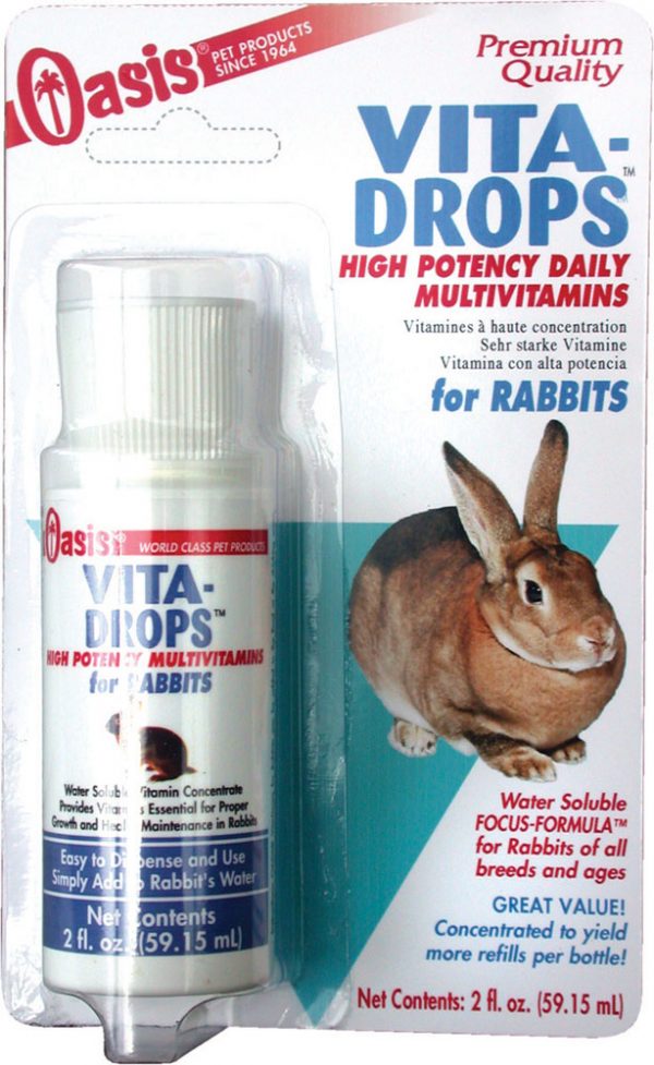 OASIS Rabbit Vita Drop Vitamins 2 oz