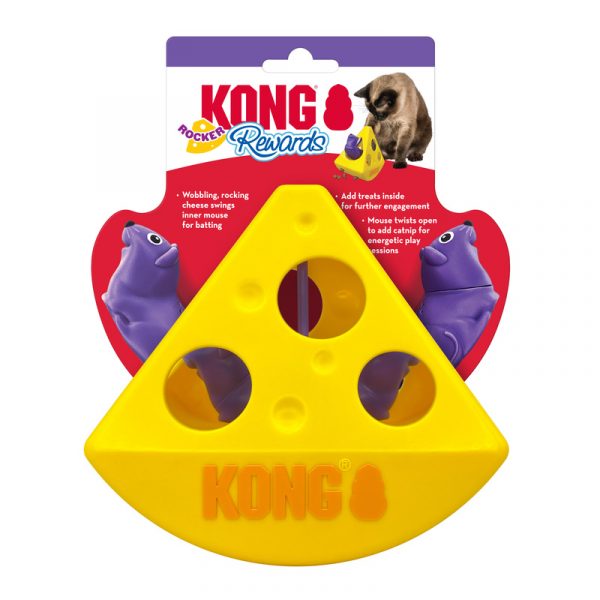 KONG Rewards Rocker Cheese One size (2)