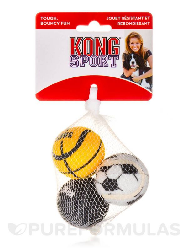 KONG Sport Balls Small 3/pk - Image 2