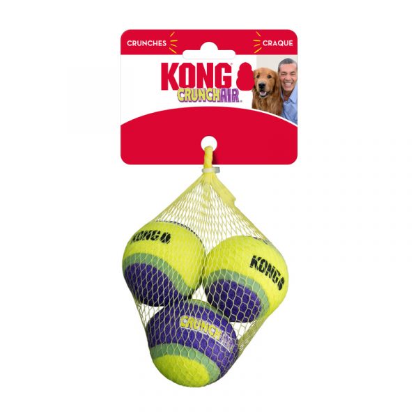 KONG CrunchAir Balls Sm 3pk