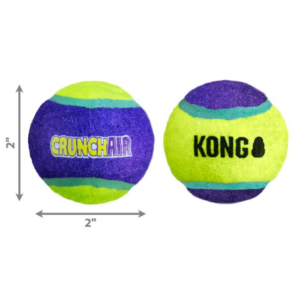 KONG CrunchAir Balls Sm 3pk - Image 2