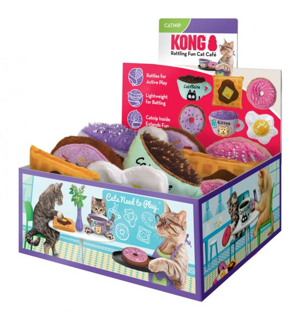 KONG Scrattles Highland Cow PDQ 12 Pcs - Image 2