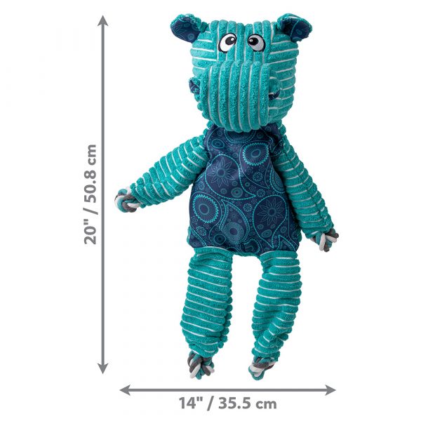KONG Floppy Knots Hippo Jumbo XL - Image 2