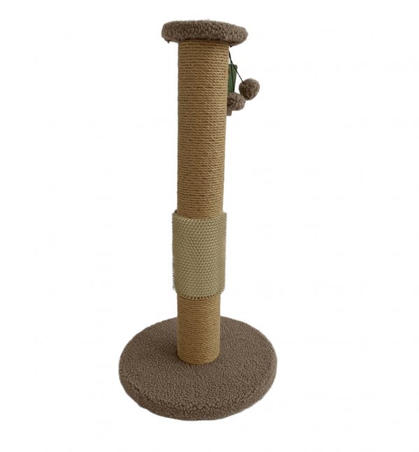 SIMONS Kitty Scratcher Tower w/Self Groomer